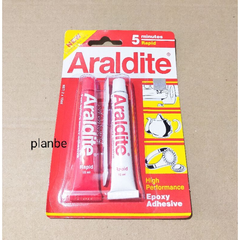 

ARALDITE MERAH 5 MENIT EPOXY ADHESIVE RAPID
