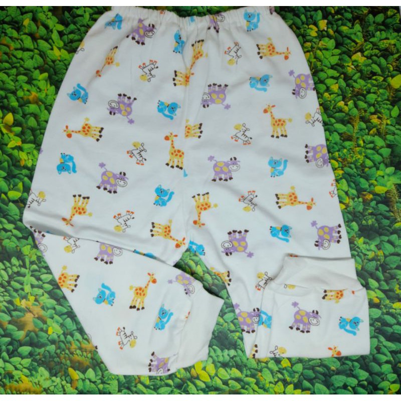 Celana Panjang Bayi Motif/Putih Polos no.20-24