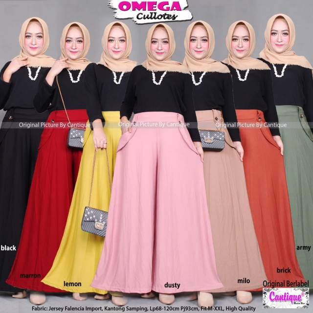 OMEGA cullotes celana kulot ORIGINAL by Cantique