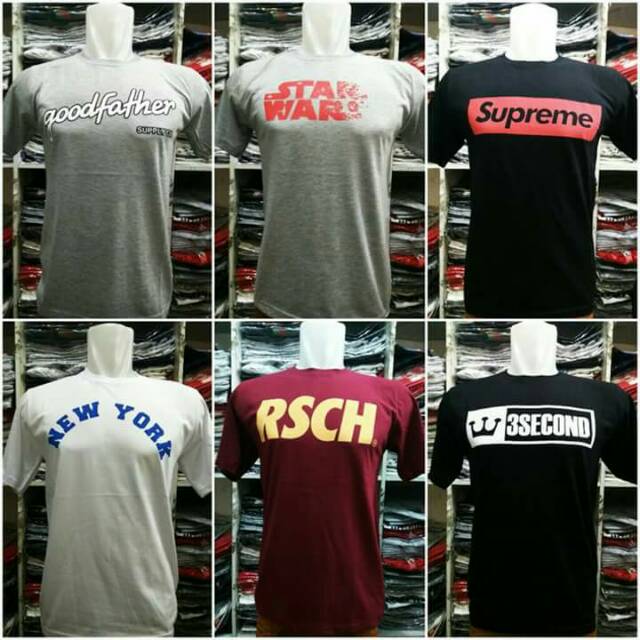 (CUCI GUDANG) KAOS / BAJU DISTRO / KAOS PRIA/ BAJU PRIA/ MURAH BERKUALITAS