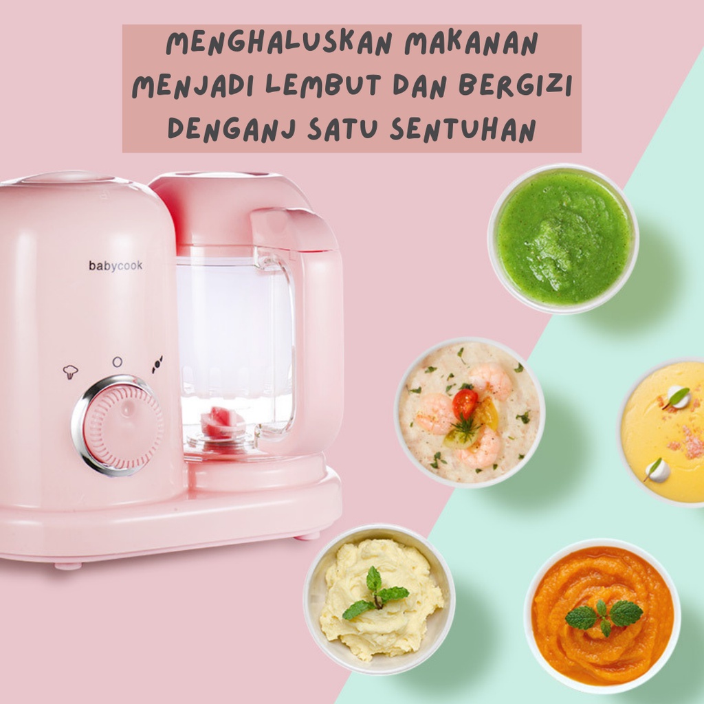 MESIN KUKUS BLENDER MAKANAN BAYI ANAK MB 167 - MESIN STEAM - FOOD MAKER - STEAM &amp; BLENDER