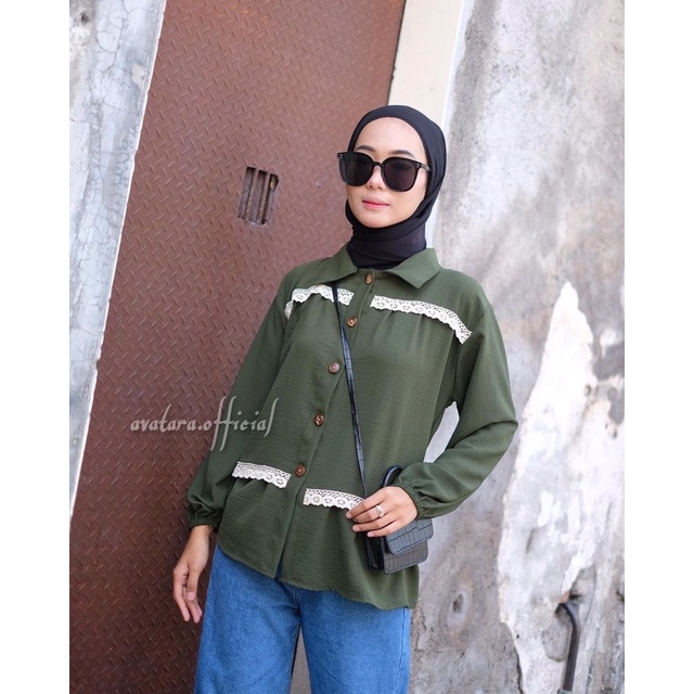 Kemeja Muslim Murah Catline Avatara