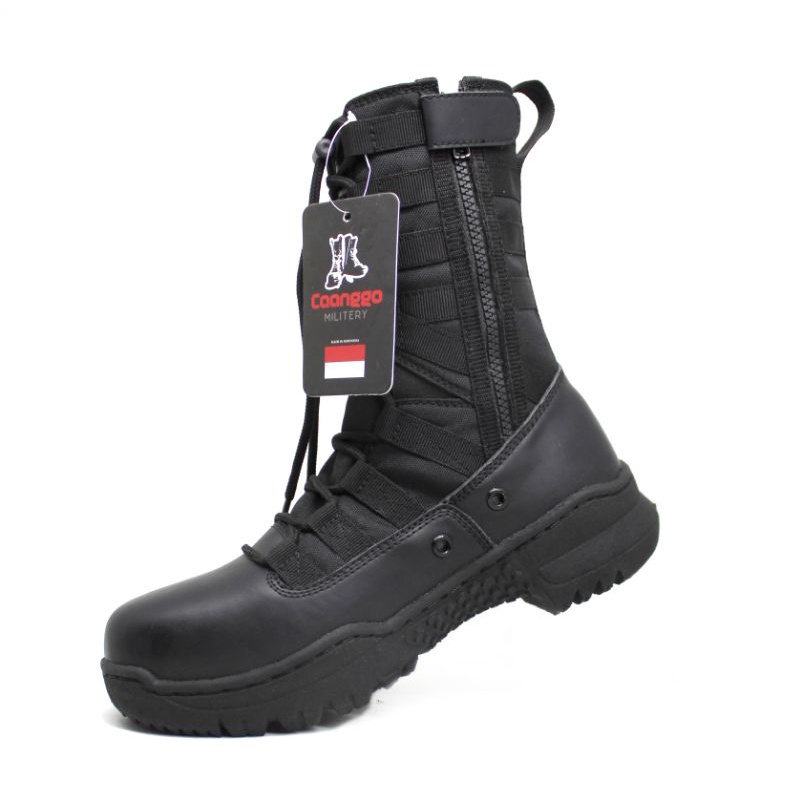 sepatu PDL tipe NINJA TNI POLRI pdl POLISI pdl SATPAM terbaru tinggi 10 inc sepatu pdl original caan