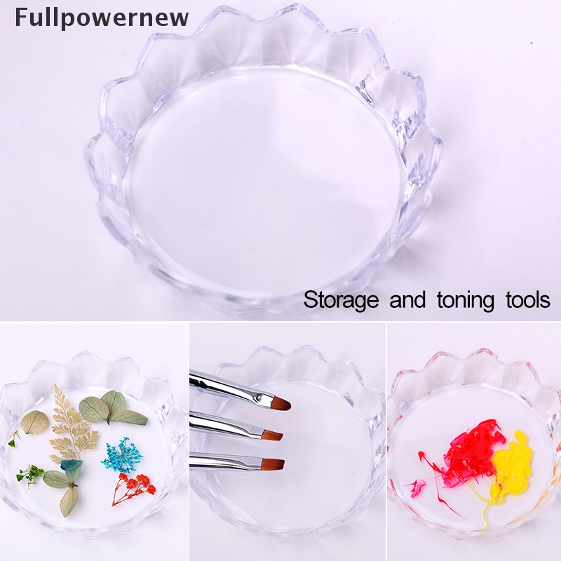 [FULL] 1Pcs Nail Art Palette Acrylic UV Gel Polish Tip Holder DIY Design Display Tool