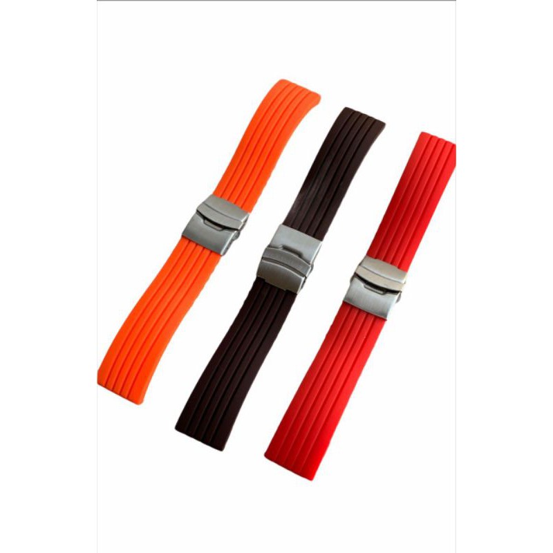 Strap Tali Jam Tangan Karet lembut Terlaris nyaman lengkap