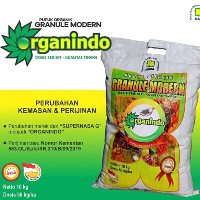 TERMURAH SUPERNASA GRANUL -PUPUK ORGANIK GRANUL MODERN -SGRAN NASA ORIGINAL -PUPUK PENDAMPING YANG S