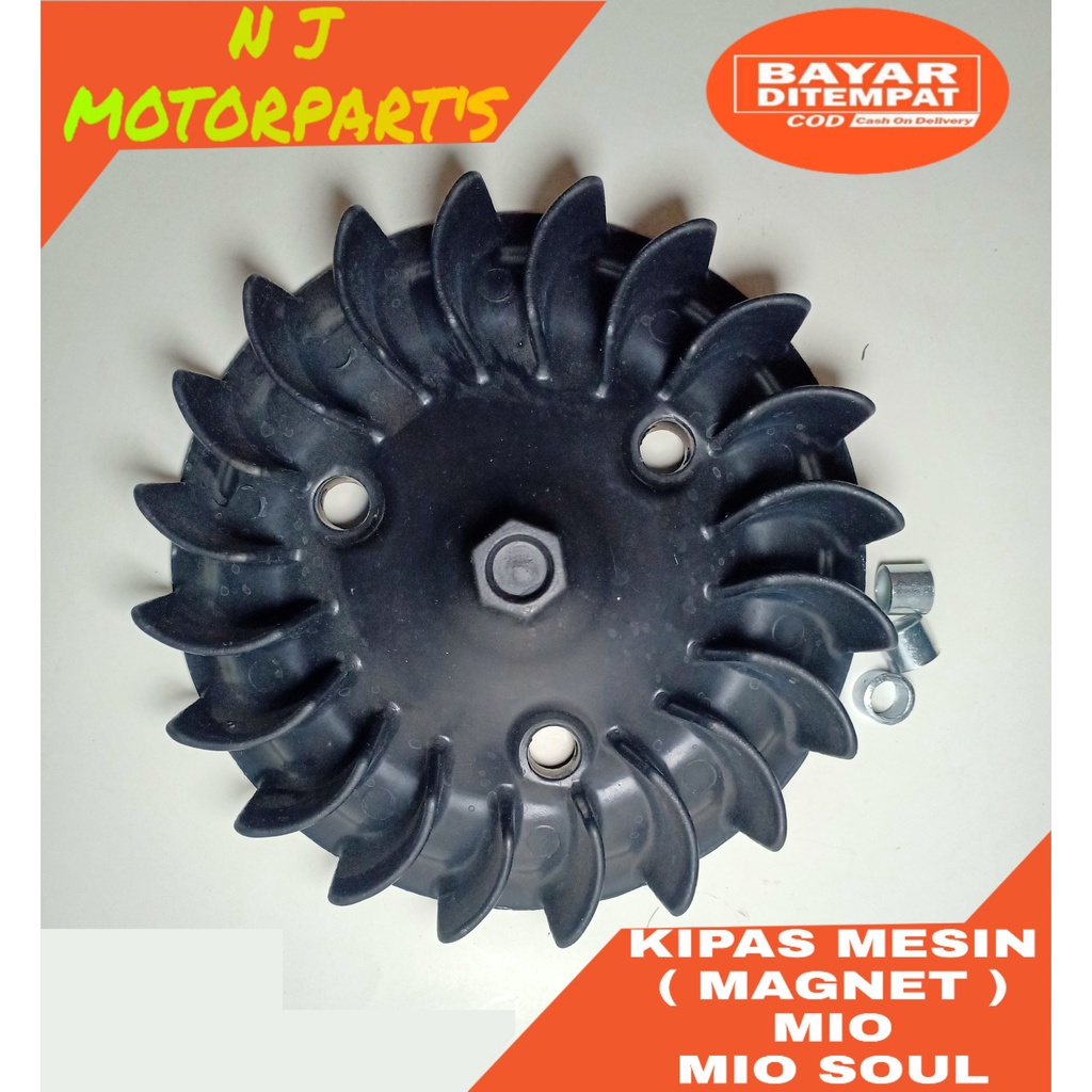 kipas magnet mio sporty smile mio soul