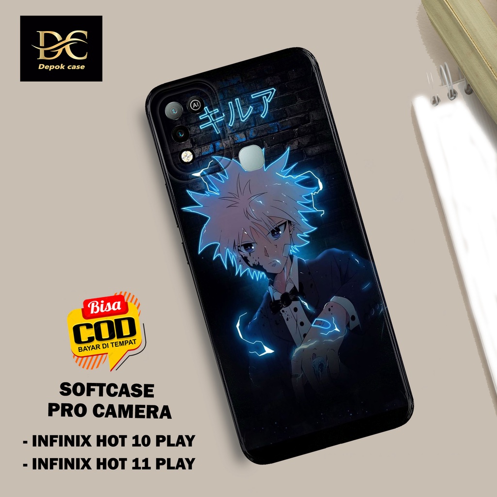 Case Infinix Hot 10 Play / Infinix Hot 11 Play Terbaru - Fhasion Case ANIME - Casing Hp Infinix Hot 