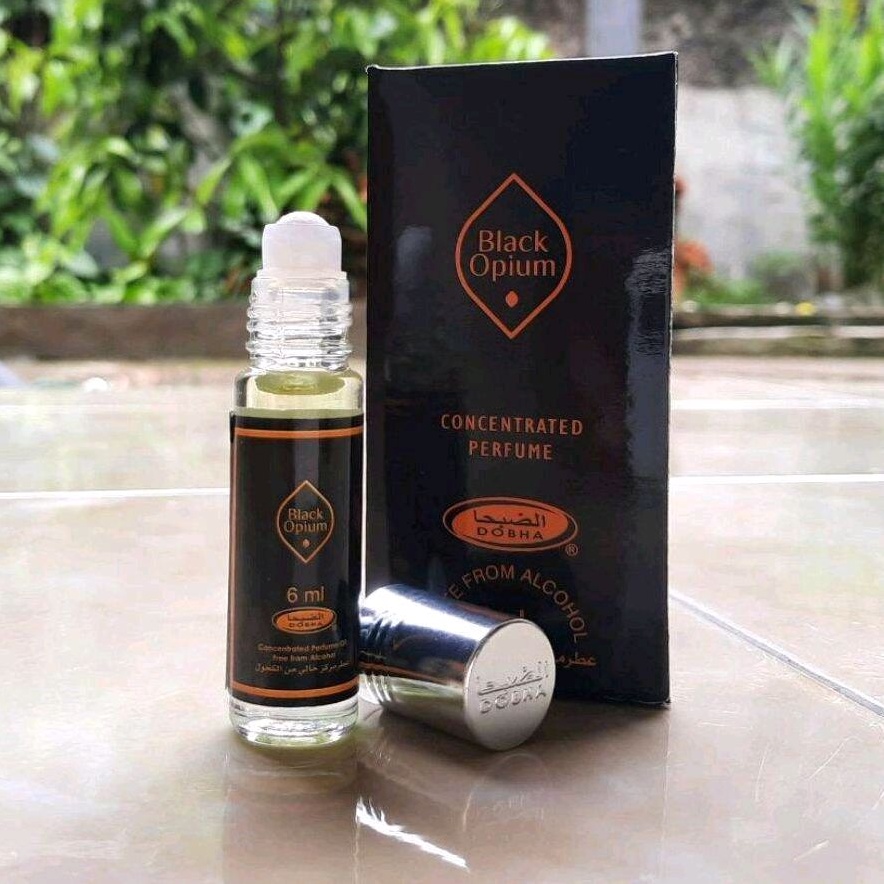 BLACK OPIUM Parfum DOBHA Kemasan 6ml Minyak Wangi Roll On Non Alkohol