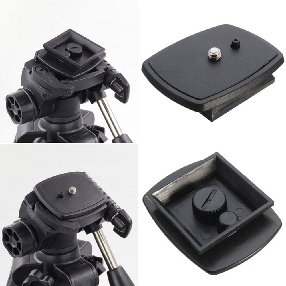 {LUCKID}New Quick Release Plate Screw Adapter Tripod Mount Head For Sony DSLR SLR Camera