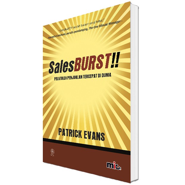 Buku Bisnis - Sales Burst  Patrk Evans (Bahasa Indonesia)