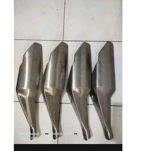 tameng knalpot ninja 250fi injeksi ori cover knalpot ninja 250cc