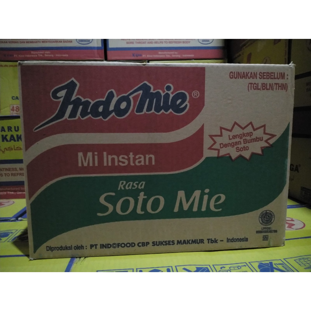 

Indomie Soto Dus per Karton