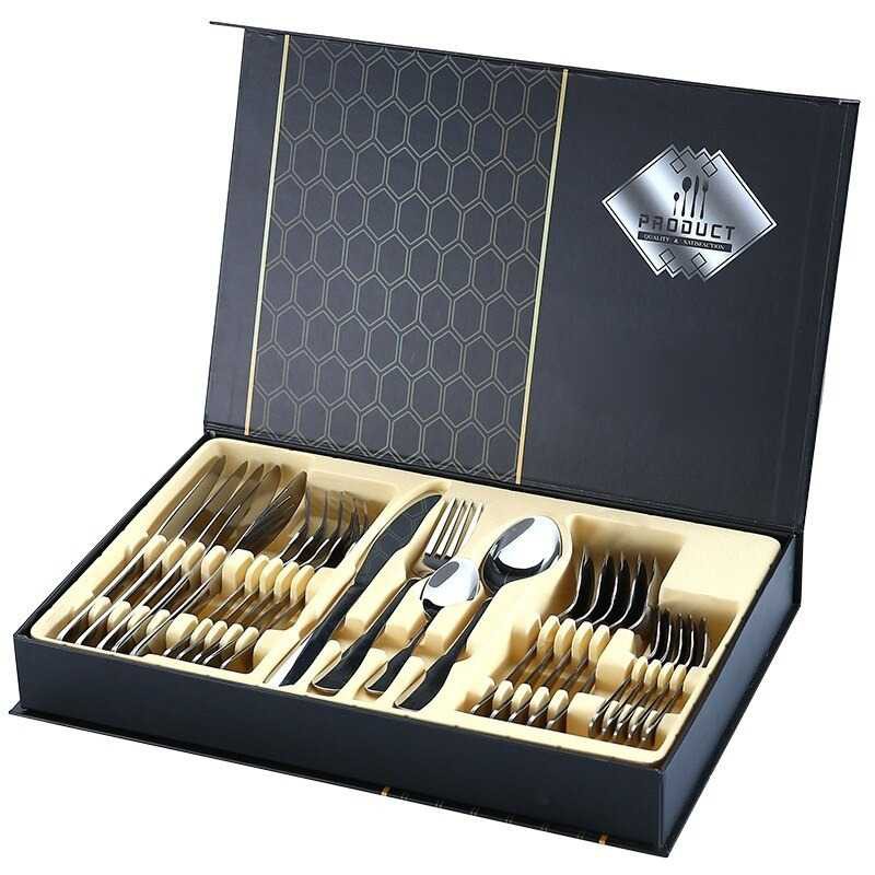 Royal Cutlery Set Perlengkapan Makan Sendok Garpu Pisau 24PCS Stainless Steel - TW824