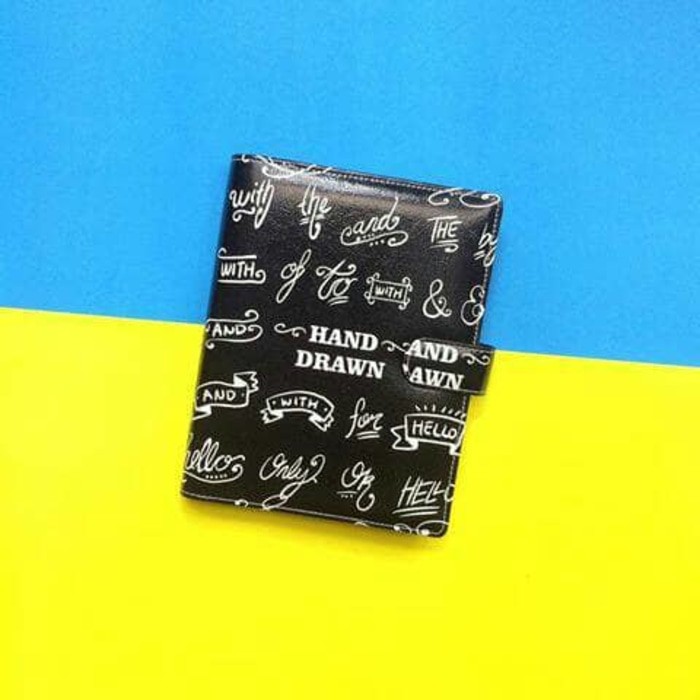 

BD 032 Binder Black Hand Drawn 26 ring