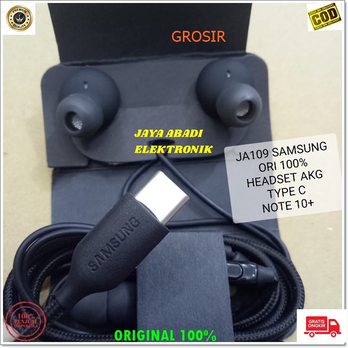 J109 AKG SAMSUNG S10 TYPE C TIPE C HEADSET HANSDFREE HEADPHONE EARPHONE SUPER BASS MIC GALAXY DOBEL BASS CABLE EARPHONE MUSIK TELPON HP MEGABASS AUDIO SUARA SMULE KARAOKE UNIVERSAL MULTI USB BISA KE SEGALA HP YANG TYPE C PRODUK INI SANGAD RECOMMENDED