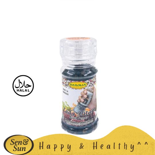 

Sen&Sun Lada Hitam Butir Grinder 50 gr