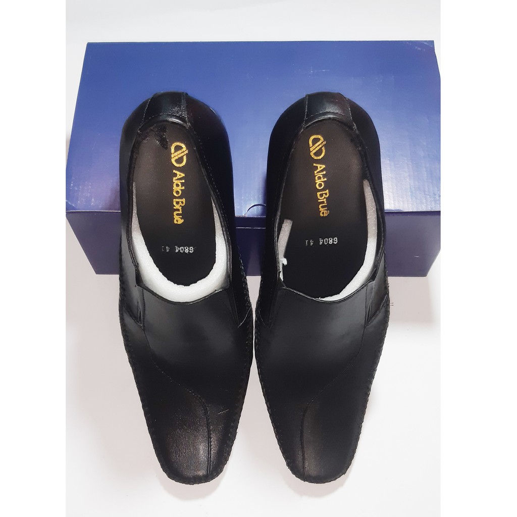 SEPATU-KULIT-PRIA-MODEL-PANTOFEL-ALDO-BRUE-MOTIF-GARIS
