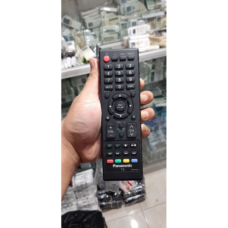 REMOTE REMOT TV PANASONIC LED LCD 076K0VC011 ORIGINAL ASLI