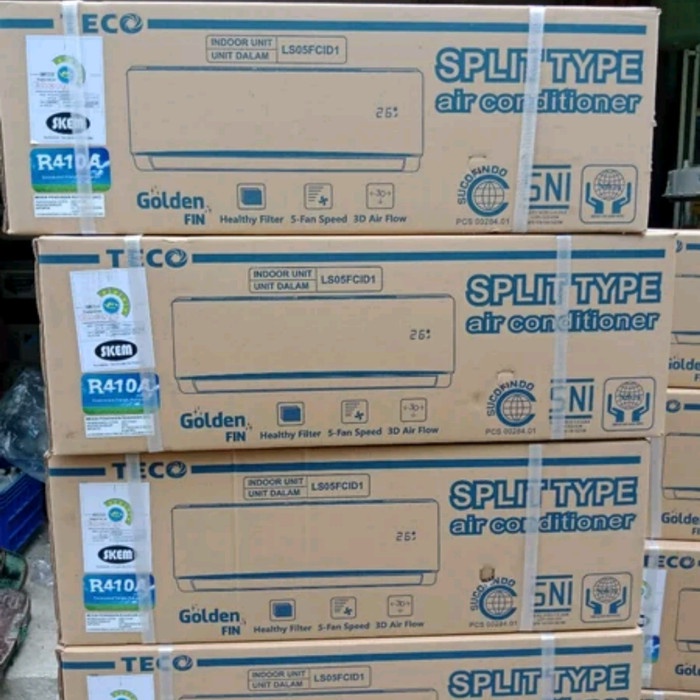 Indoor AC Teco 1/2PK LS05FCID1 dan Instalasi Cikarang BSH27