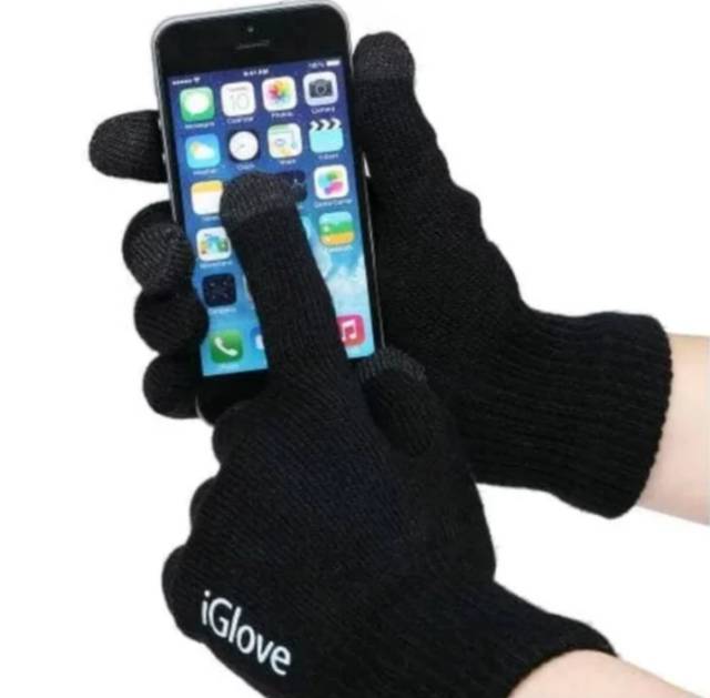 I GLOVE SARUNG TANGAN TOUCH SCREEN GLOVES GOJEK GREB IGLOVE