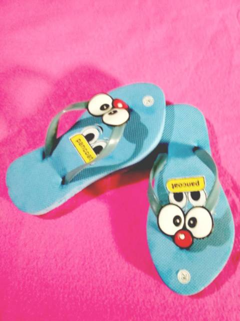 Sandal Jepit Anak Laki Laki - Perempuan Motif Mata