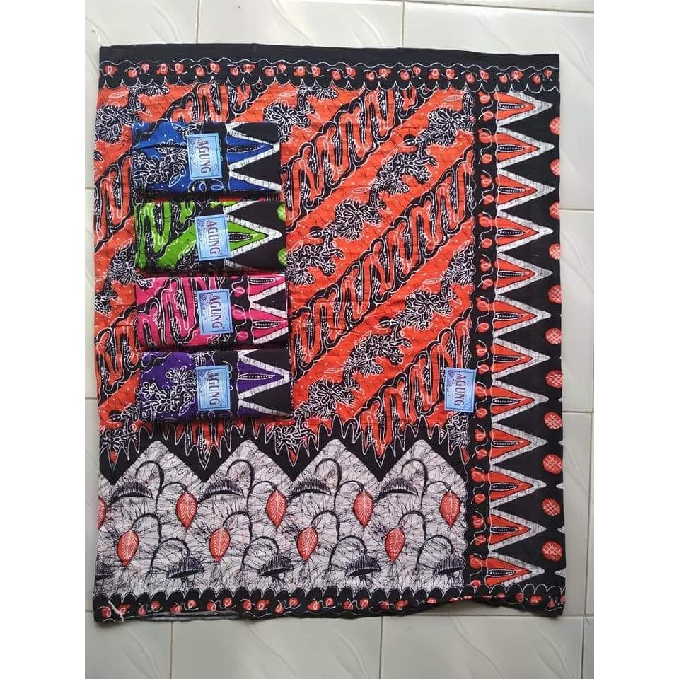 SARUNG GOYOR WANITA BATIK PRINTING PEKALONGAN MBAK SANTRI GROSIR MURAH BISA COD