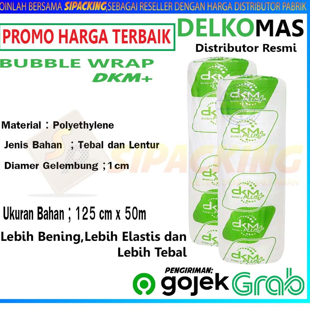 

(Z7Y5) ⭐️ BUBBLE WRAP BENING TRANSPARAN EKONOMIS TEBAL DKM+ 125 CM X 50M 125cmx50m 125x50 //Buruan@beli