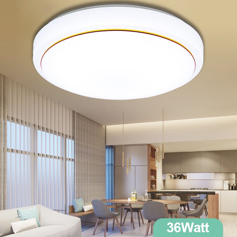 Golden LED Lampu Plafon 36W Hemat Energi Minimalis || Lampu Plafon LED 36W Hemat Energi Modern