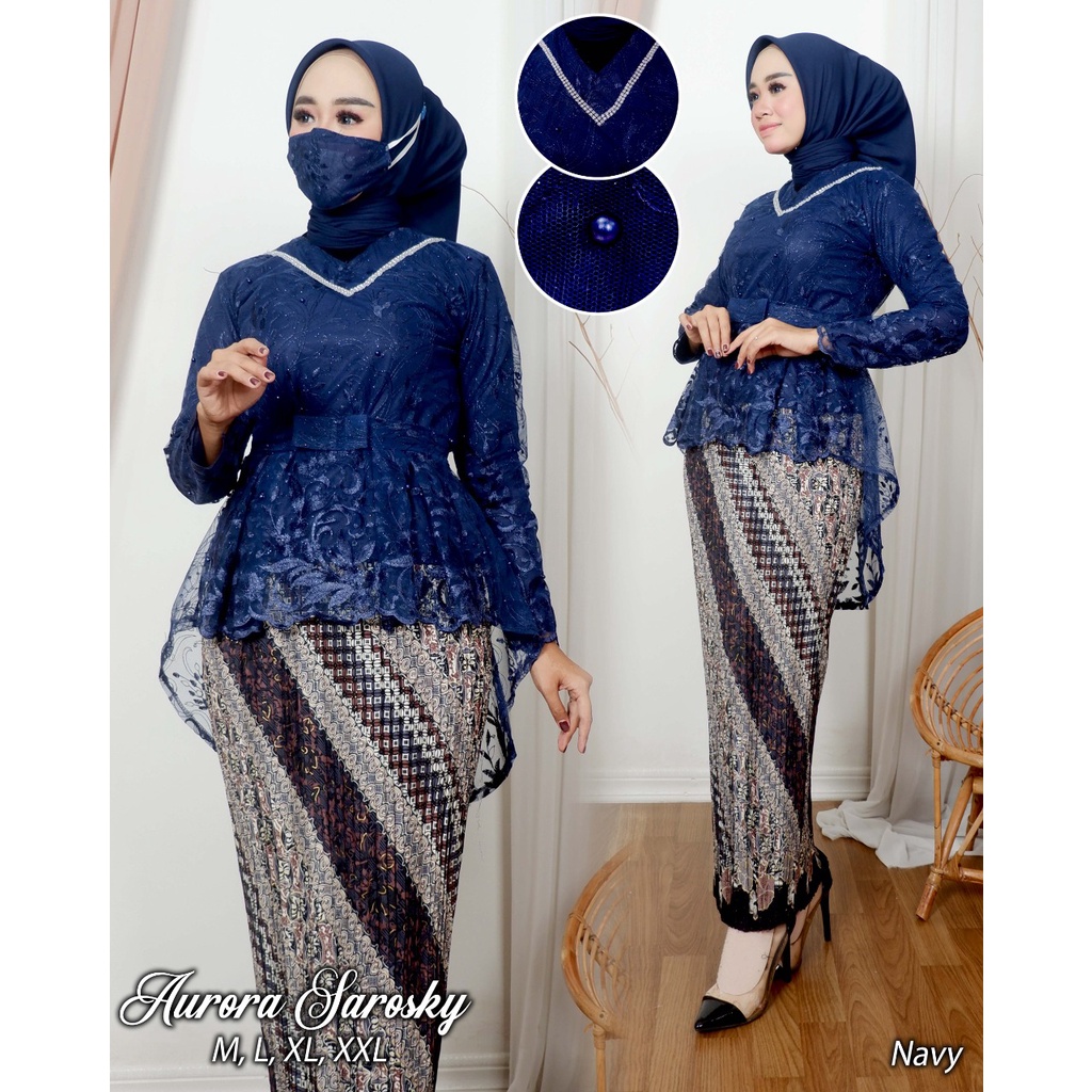 Tunik Srosky / KEBAYA MODERN ORIGINAL TERBARU / KEBAYA PESTA KONDANGAN WISUDA / OUTFIT KEKINIAN