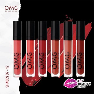 OMG OH MY GLAM Matte Kis Lip Cream 3.5 gr | Shopee Indonesia