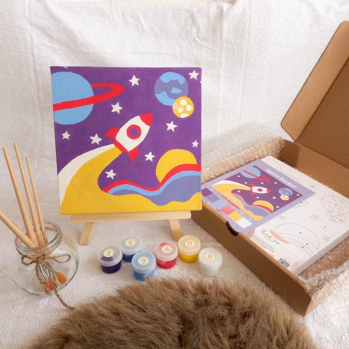 

Big Sale Painting kit by numbers Space Rocket Big Sale