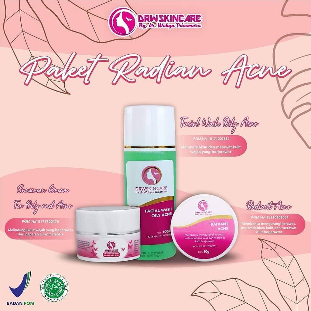 Paket Radiant Acne Drw Skincare