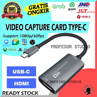 Video Capture Card Hdmi To Type C Support Full HD 1080p/60fps