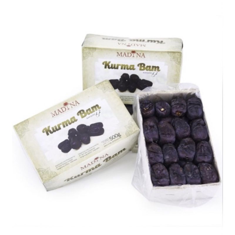 

Kurma Bam Mazafati/ Kurma Anggur 500gramMerk Black Diamond Expired 12/2024