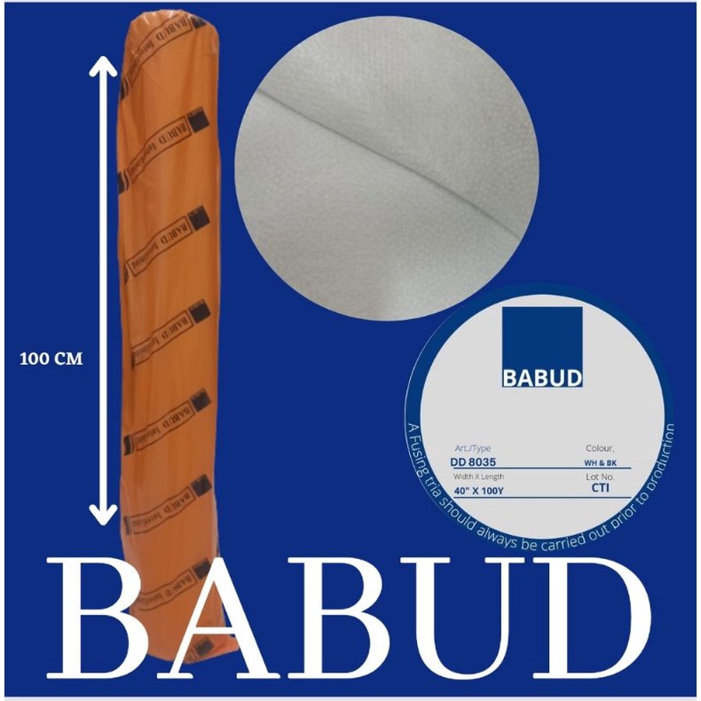 Fislin Kain Lem Non Woven Pelon DD8035 Babud Interlining