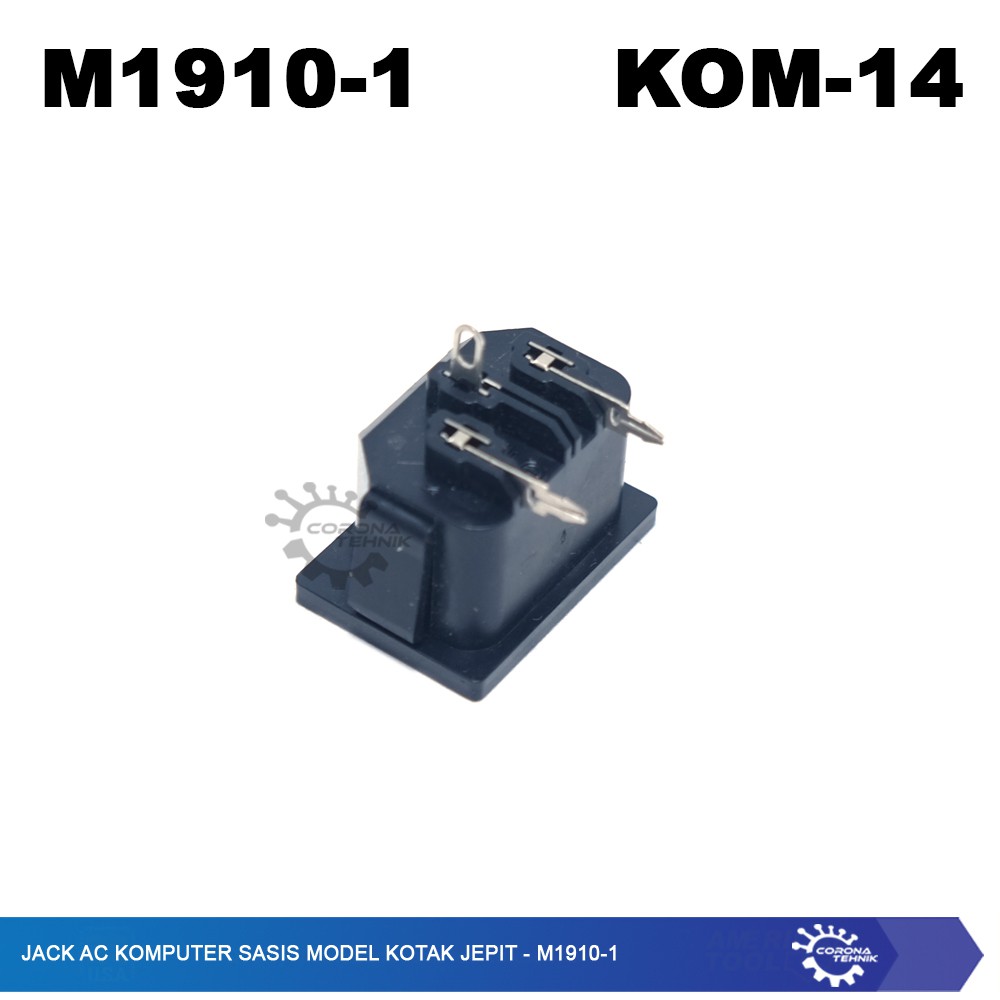 M1910-1 Jack AC Komputer Sasis Model Kotak Jepit