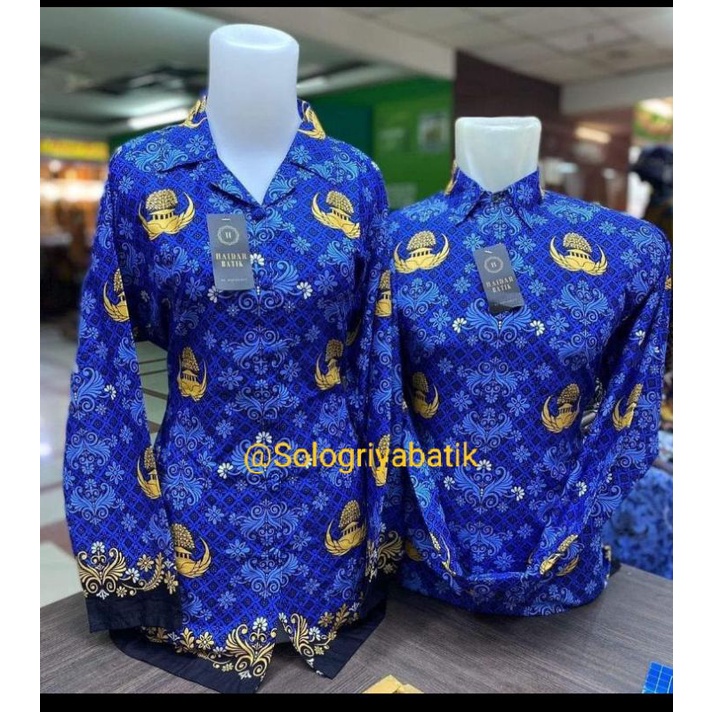 full furing seragam batik korpri pria korpri motif terbaru 2022 