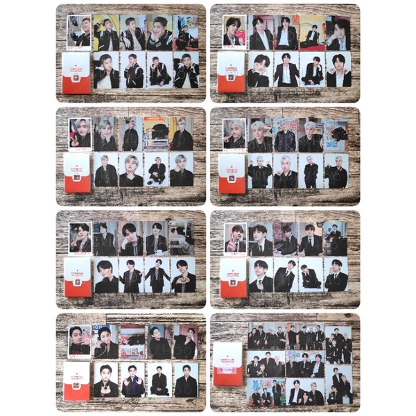 [CEK VARIASI] BTS PTD MPC Mini PC Photocard Complete Full Set Permission To Dance On Stage RM JIN SU