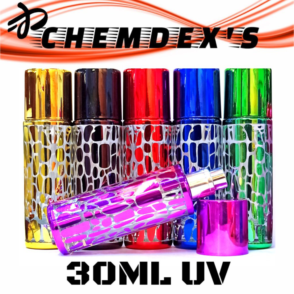 BOTOL PARFUM UV motif// 30ML// SPRAY || botol parfum 30ml || botol drat/perlusin