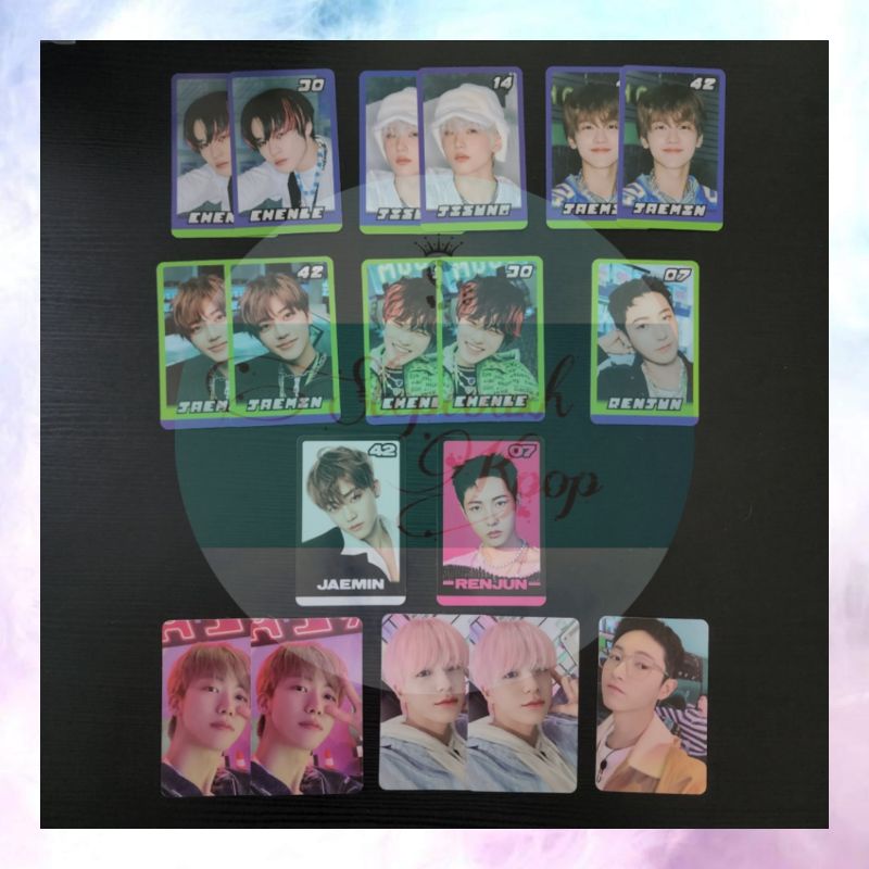 NCT DREAM TRADING CARD GLITCH MODE A & B TC