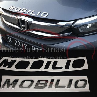 Emblem Logo Tulisan Kap Mesin Honda MOBILIO Import Emblem Logo Tulisan Kap Mesin Honda MOBILIO Import