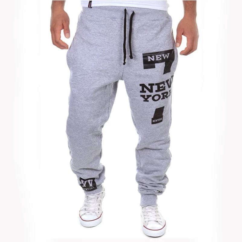 jogger pria / celana panjang santai / jogger new york / size L dan XL