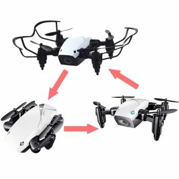 Drone Mini Lipat Pocket Foldable Broadream Quadcopter S9