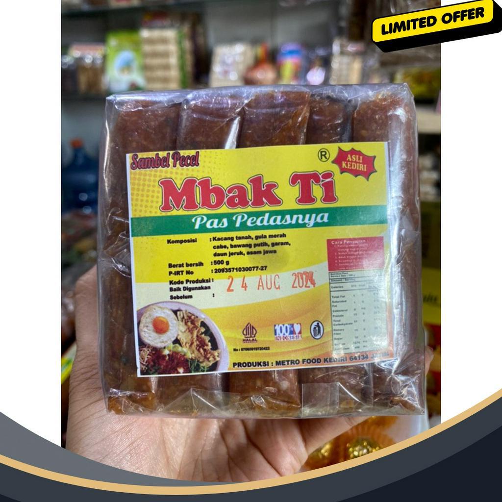 

DISKON AKHIR BULAN SAMBEL PECEL MBAK TI KHAS KEDIRI 5GR ISI 1 PCS