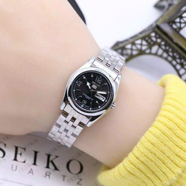 Dqo44 Jam Tangan Wanita Seiko Anti Air Sk790 Tanggal Hari Aktif ,.,.,.,,