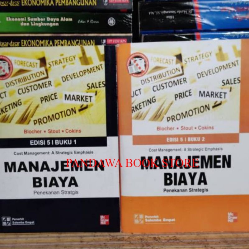 Jual Manajemen Biaya Edisi 5 Buku 1 Dan Buku 2 By By Blocher | Shopee ...