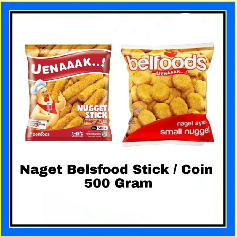 

Belfood naget /stik 500gr