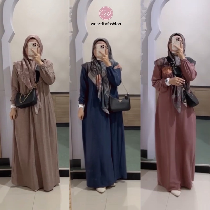 GAMIS KNIT ORI SEKARARUM FASHION