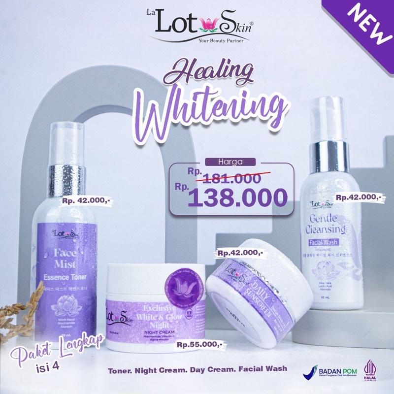 Paket Healing Lalotuskin Whitening